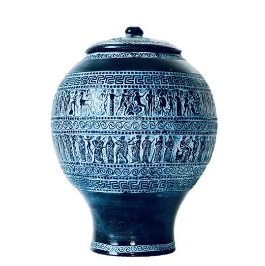 Helios Urns blue