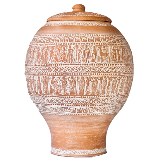 Handmade urns. Τεφροδόχοι χειροποίητοι